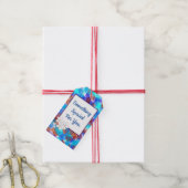 フラワーパワー ギフトタグ (より糸付き)