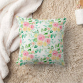 フラワーパワー クッション (ブランケット)