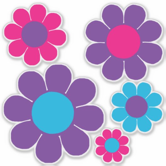 フラワーパワー シール (正面)