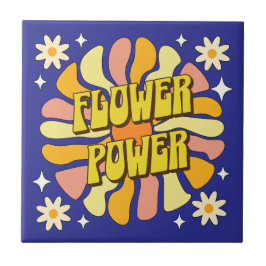 フラワーパワー タイル