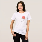 フラワーパワー トライブレンドTシャツ (正面全面)