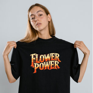 フラワーパワー トライブレンドTシャツ