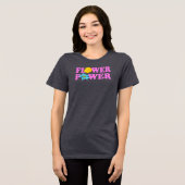 フラワーパワー トライブレンドＴシャツ (正面全面)