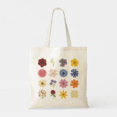 フラワーパワー トートバッグ (裏面)