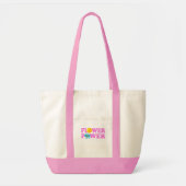 フラワーパワー トートバッグ (正面)