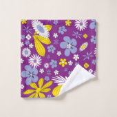 フラワーパワー バスタオルセット (ウォッシュタオル)