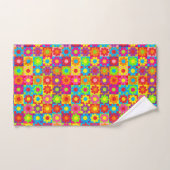 フラワーパワー バスタオルセット (ハンドタオル)