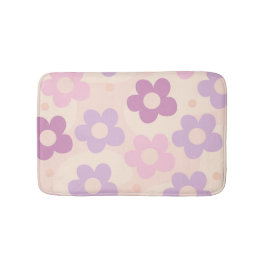 フラワーパワー バスマット