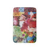 フラワーパワー バスマット (正面縦)