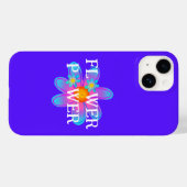 フラワーパワー パープル ケース-Mate iPhoneケース Case-Mate iPhoneケース (裏面 (横))