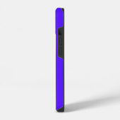 フラワーパワー パープル iPhoneケース (左側面)
