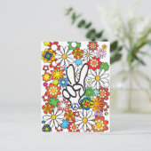 フラワーパワー ポストカード (スタンド正面)