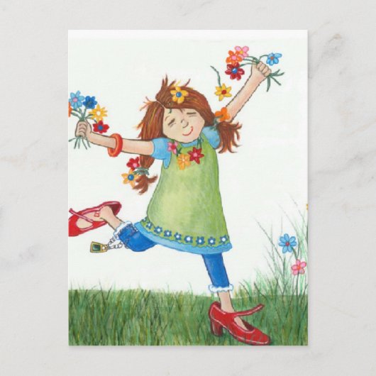 フラワーパワー ポストカード (正面)