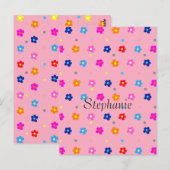 フラワーパワー ポストカード (正面/裏面)