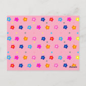 フラワーパワー ポストカード (裏面)