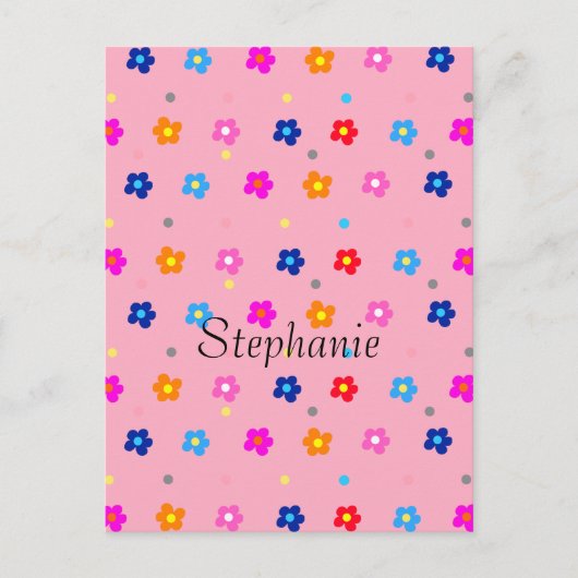 フラワーパワー ポストカード (正面)