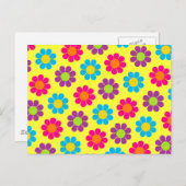 フラワーパワー ポストカード (正面/裏面)