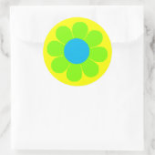フラワーパワー ラウンドシール (バッグ)