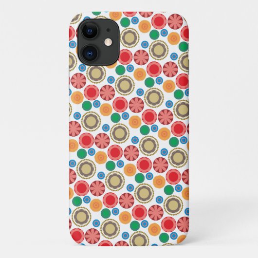 フラワーパワー・ロウズ 002 Case-Mate iPhoneケース (裏面)