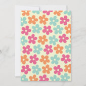 フラワーパワー 招待状 (正面)