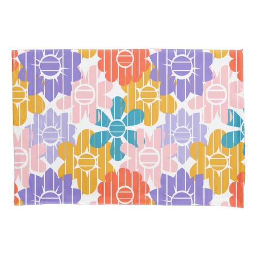 フラワーパワー 枕カバー (正面)