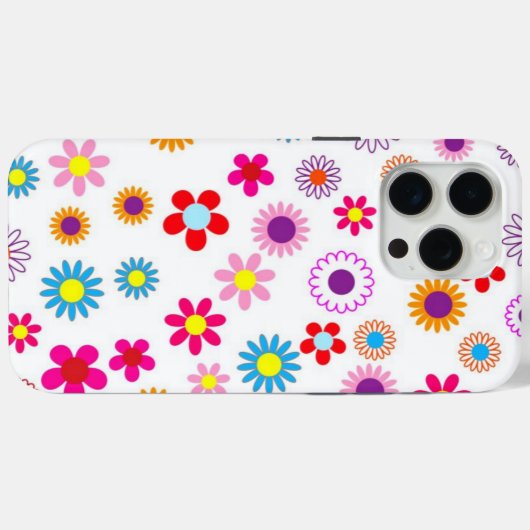 フラワーパワー Case-Mate iPhoneケース (裏面 (横))