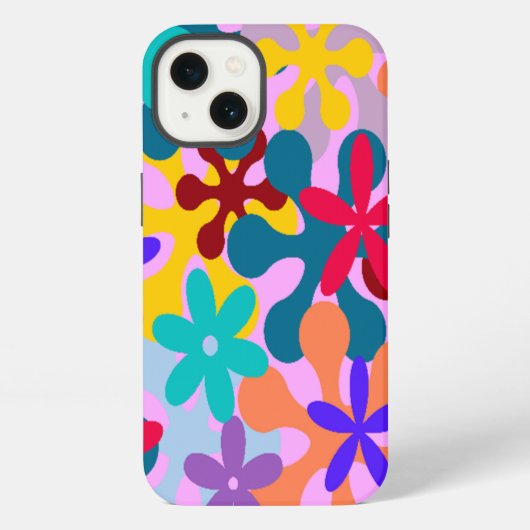 フラワーパワー iPhoneケース (裏面)