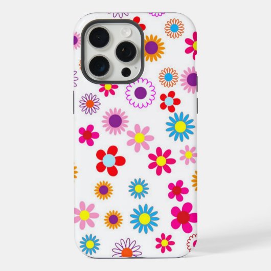 フラワーパワー iPhoneケース (裏面)