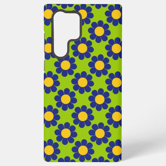 フラワーパワー SAMSUNG GALAXYケース (裏面)