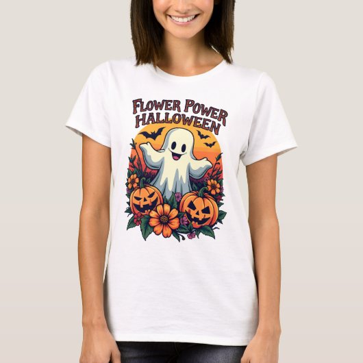 フラワーパワー Tシャツ (正面)