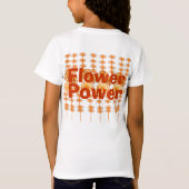 フラワーパワー Tシャツ (裏面)
