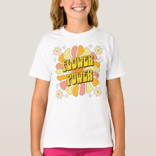 フラワーパワー Tシャツ