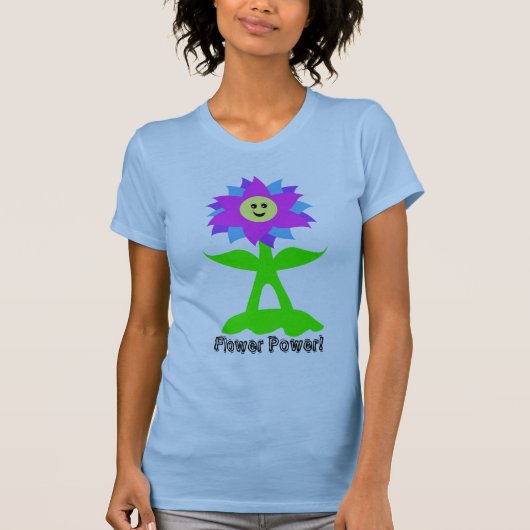 フラワーパワー! Tシャツ (正面)
