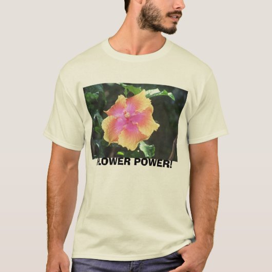 フラワーパワー! Tシャツ (正面)