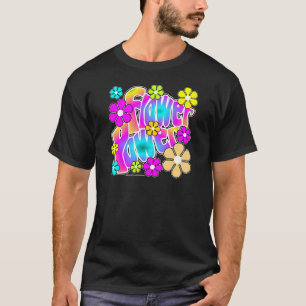 フラワーパワー Tシャツ