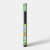 フラワーパワーiPhoneケース iPhoneケース (左側面)