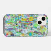フラワーパワーiPhoneケース iPhoneケース (裏面横)