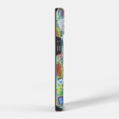 フラワーパワーiPhoneケース iPhoneケース (右側面)
