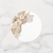 フラワーパンパ グラス ウェディング テーブル デコ  コンフェッティ (スモール正面)