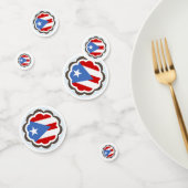 フラワーパーティープエルト県旗パーティーテーマ コンフェッティ (グループ)