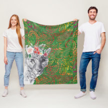 フラワーヒョウろうけつ染め