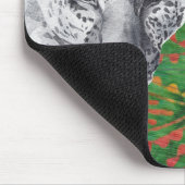 フラワーヒョウろうけつ染め マウスパッド (コーナー)