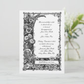 フラワービクトリアンズ婚約ディナー 招待状 (スタンド正面)