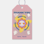 フラワービジネスチーム従業員の同僚に感謝 ギフトタグ (正面)