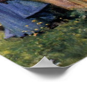 フラワーピッカーバイジョンウォーターハウスプリント ポスター (角)