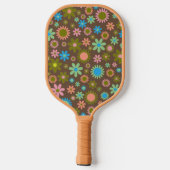 フラワーピックボールパドル ピックルボールラケット (裏面)