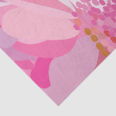 フラワーピンクデイジー花 薄葉紙 (詳細)