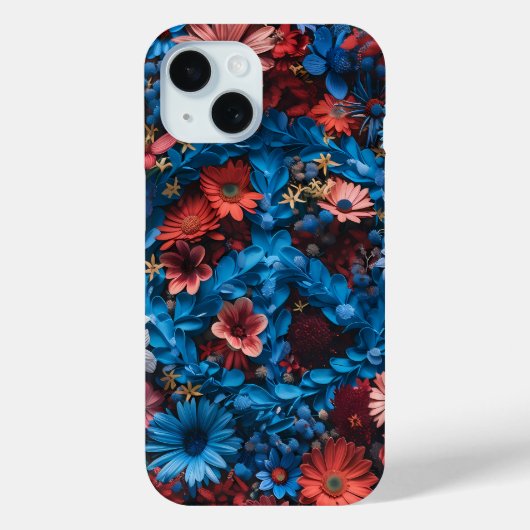 フラワーピースサインホンケース Case-Mate iPhoneケース (裏面)