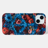 フラワーピースサインホンケース Case-Mate iPhoneケース (裏面 (横))