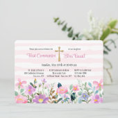 フラワーピ縁どック宗教招待状 招待状 (スタンド正面)